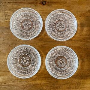Iittala Kastehelmi Glass Coasters